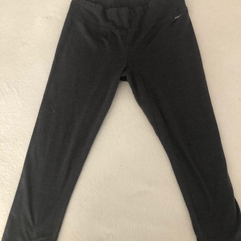 Jockey leggings XL color black charcoal caprislong